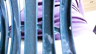 Blonde babe dropped a big pile of shit on her boyfriends cock