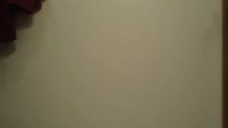 Perfect teen pooping in her zebra panties