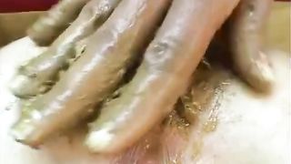 She stuffed poop in her own butthole