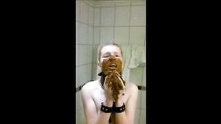 Home scat sex and blowjob