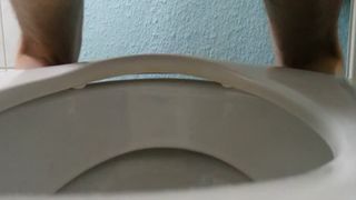 Tiny shit stuck in his butthole