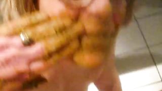 Shitty bj from horny granny