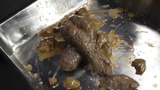 Incredible big pile of shit from Japanese teen