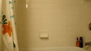 Nice cute teen pooping through her panties