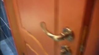 Hairy College Girl Peeing In Toilet