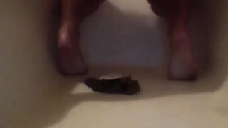 Hot girl shitting in the shower