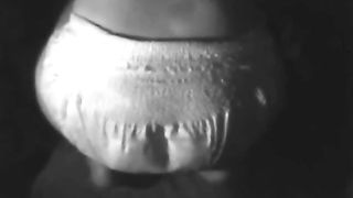 Sexy college girl shitting in white diapers