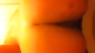 Hot latina undressed to poop in toilet