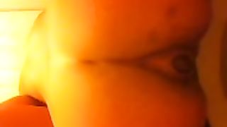 Hot latina undressed to poop in toilet