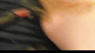 Drunk girl smearing poop on her own face