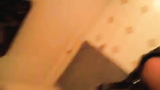 Slim teen is sick with diarheea