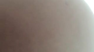 Close up of sexy girl pooping