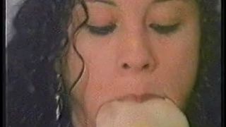 Vintage video of lesbian girls eating poop