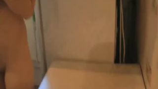 Hot brunette college girl pooping twice