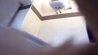 Desperate college girl gets caught peeing