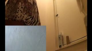 Hot school girl shitting in public bathroom