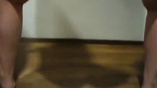 Chubby Dutch milf eating poop from a plate