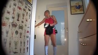 Scat slut fucked from behind