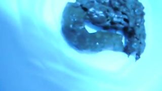 Brazilian teen smearing poop on her fingers