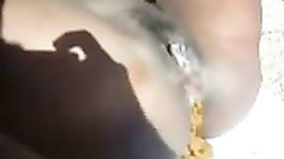 Pooping black girl ebony shitting