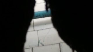 secretly being filmed while pissing