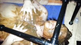 Hardcore scat shitting on my bitch