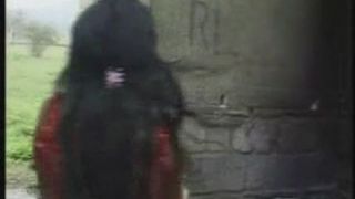 teen shitting outdoor