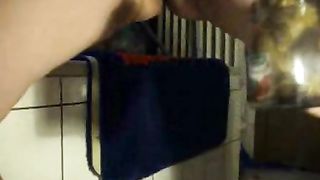 bbw shitting in a jar