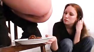 two girls playing with their mess poop and piss porn