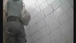 menstrual pissing and changing her pad