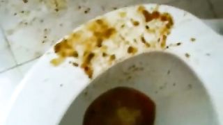 big round ass pooping and pissing brazillian