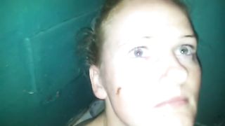 my toilet girl swallows her shit