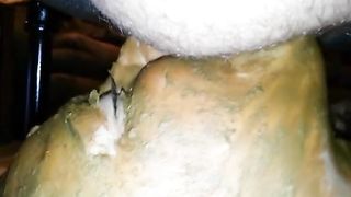 facial training shit in the face and sucking dick