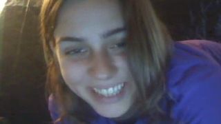 pretty girl puts stuff in her ass with poop