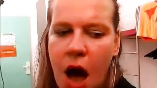 licking her pussy while she takes a crap on my face