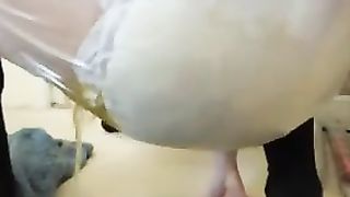 adult baby girl pooping in her nappies