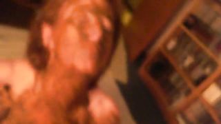 amateur mature scat sex in the bedroom