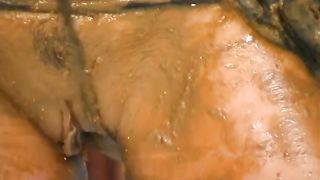 just some random scat tieing up my girlfriend