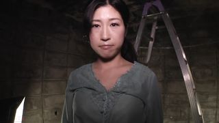 Huge turd in her opened mouth