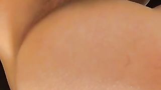 Girl with big ass pooping