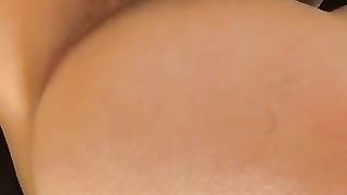 Girl with big ass pooping