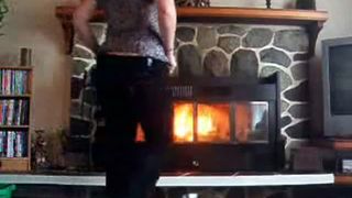 Hot girl drinking her own piss