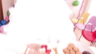 Sexy Girl Puking On Her Food