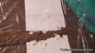 Diarheea with pressure on bedroom floor