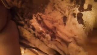 Amateur wife fisted hard with scat