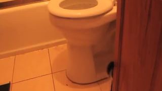 Explosive poop from sexy college girl