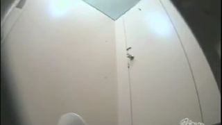 Constipated girls trying to poop