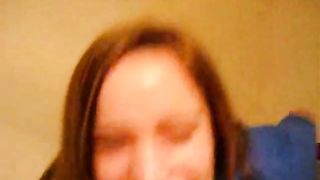 College teen wiping her wet pussy