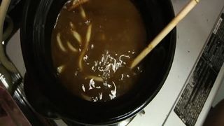 Forced to bake a scat cake