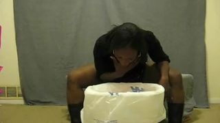 Ebony Girls Puking Compilation